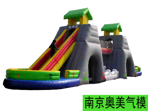 Inflatable slides
